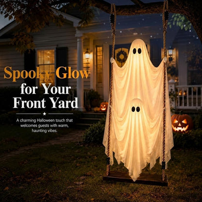 Hanging Ghost Decorations Outdoor