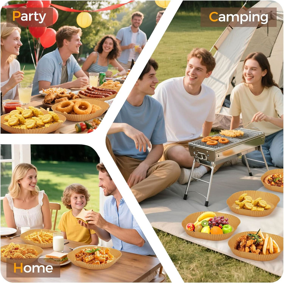 Air Fryer Liners™ – 100 PCS